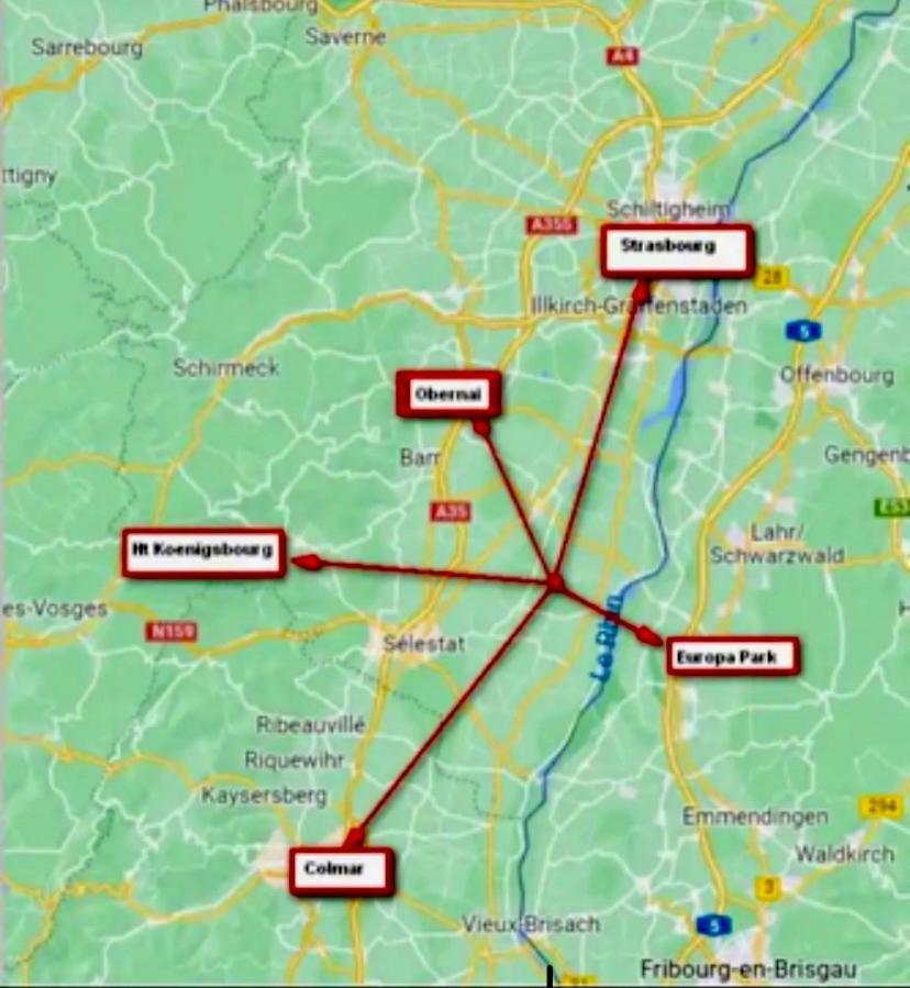 «Au Renard»,Proche D'Europa-Park,Strasbourg,Colmar Leilighet Herbsheim Eksteriør bilde
